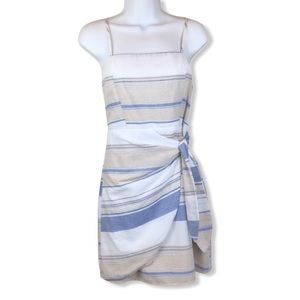 🔴 3 FOR $20 Bae Vely Stripe Wrap Dress